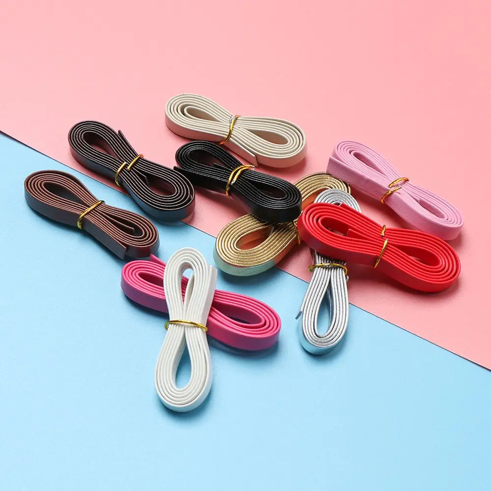 High Quality Length 50cm Super Mini Handmade Belt Material Doll Waist Belts Kids Educational Toys DIY Clothes Accessories