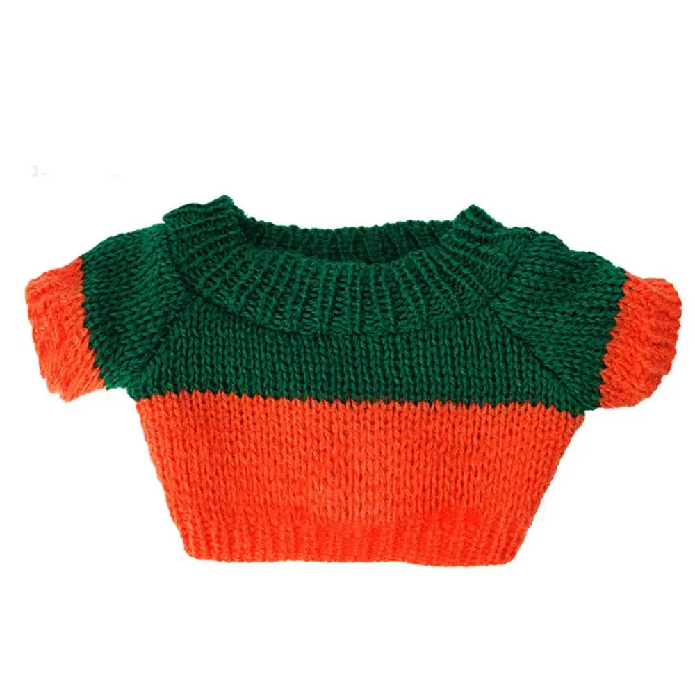 20cm Doll Sweaters Fashion Knitted Coat Winter Warm Tops Sweaters Outfits Kid Gifts Toys DIY Doll Clothes Accessories
