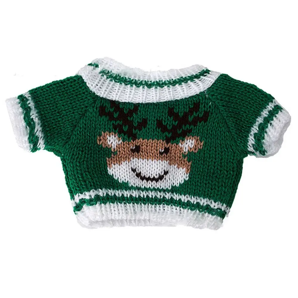 20cm Doll Sweaters Fashion Knitted Coat Winter Warm Tops Sweaters Outfits Kid Gifts Toys DIY Doll Clothes Accessories