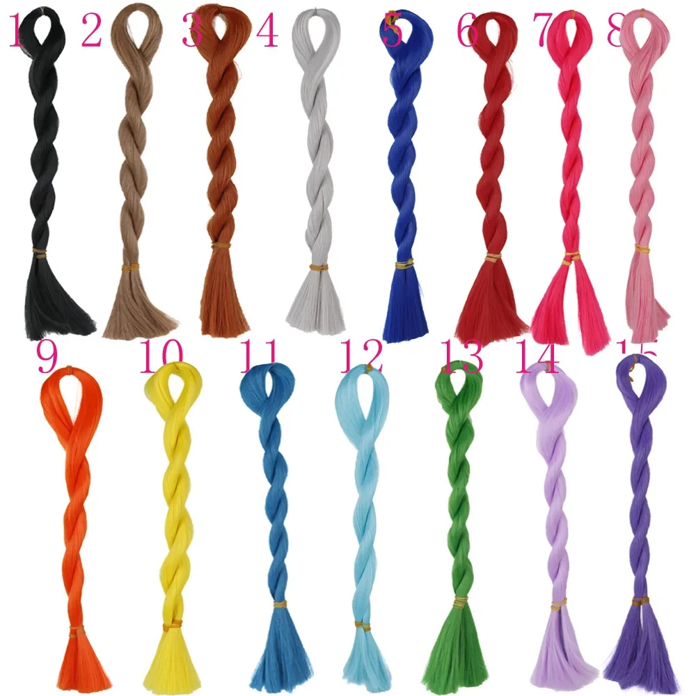Long Doll Wigs 80cm Rooting Breed Doll Hair Tree for DIY Handmdae Diy Toys Accessory