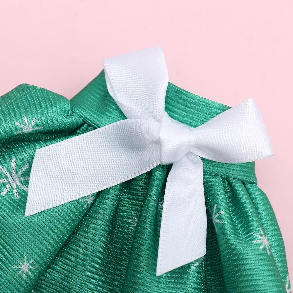 Elves Clothes Christmas Doll White Red Green Dress Baby Toys Accessories Skirt For Children's Christmas Gifts Doll Accessories
