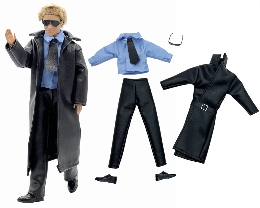 1 Set Ken Cloth Handmade Handsome Doll Accessories Casual Wear Suit for 30cm 12inch Ken Doll Kids GiftA1