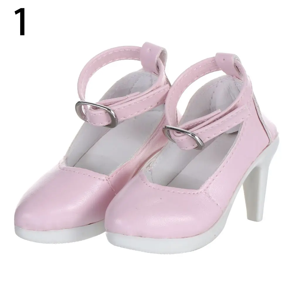 1/3 7.8CM Doll Shoes PU Leather With Different Color Suitable for 60cm Doll Wearing Boots Shoes Doll Play House Accessories