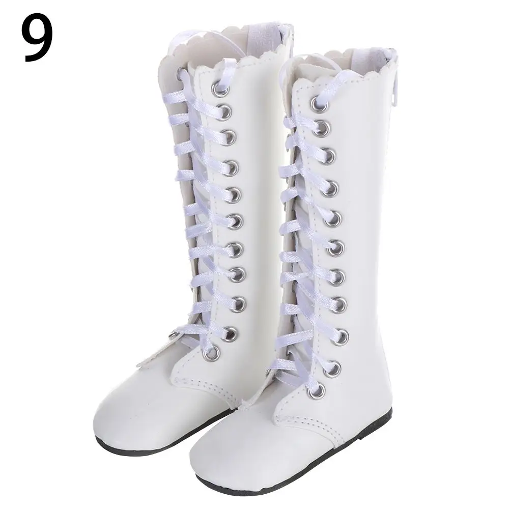 1/3 7.8CM Doll Shoes PU Leather With Different Color Suitable for 60cm Doll Wearing Boots Shoes Doll Play House Accessories