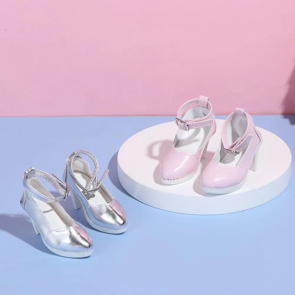 1/3 7.8CM Doll Shoes PU Leather With Different Color Suitable for 60cm Doll Wearing Boots Shoes Doll Play House Accessories