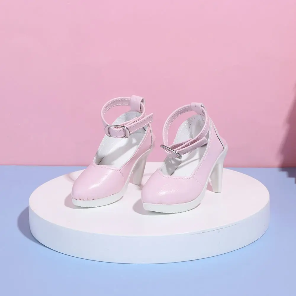 1/3 7.8CM Doll Shoes PU Leather With Different Color Suitable for 60cm Doll Wearing Boots Shoes Doll Play House Accessories