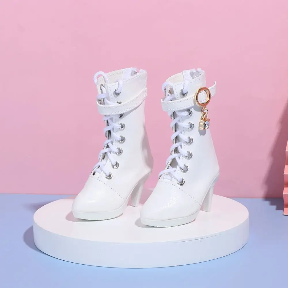 1/3 7.8CM Doll Shoes PU Leather With Different Color Suitable for 60cm Doll Wearing Boots Shoes Doll Play House Accessories
