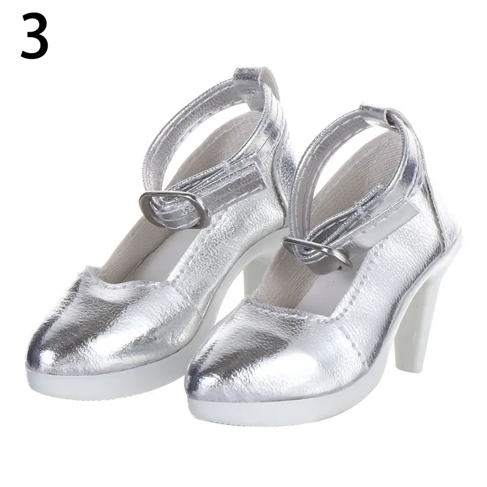 1/3 7.8CM Doll Shoes PU Leather With Different Color Suitable for 60cm Doll Wearing Boots Shoes Doll Play House Accessories
