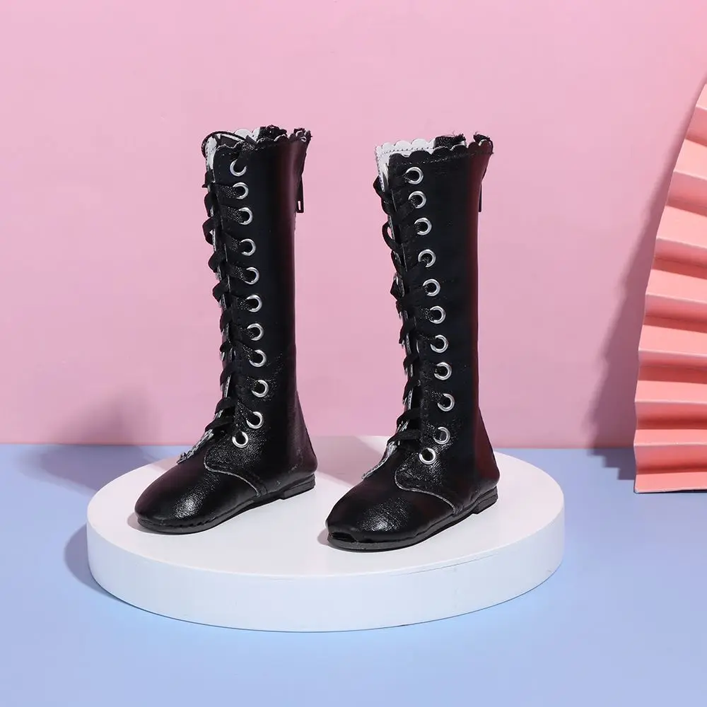 1/3 7.8CM Doll Shoes PU Leather With Different Color Suitable for 60cm Doll Wearing Boots Shoes Doll Play House Accessories