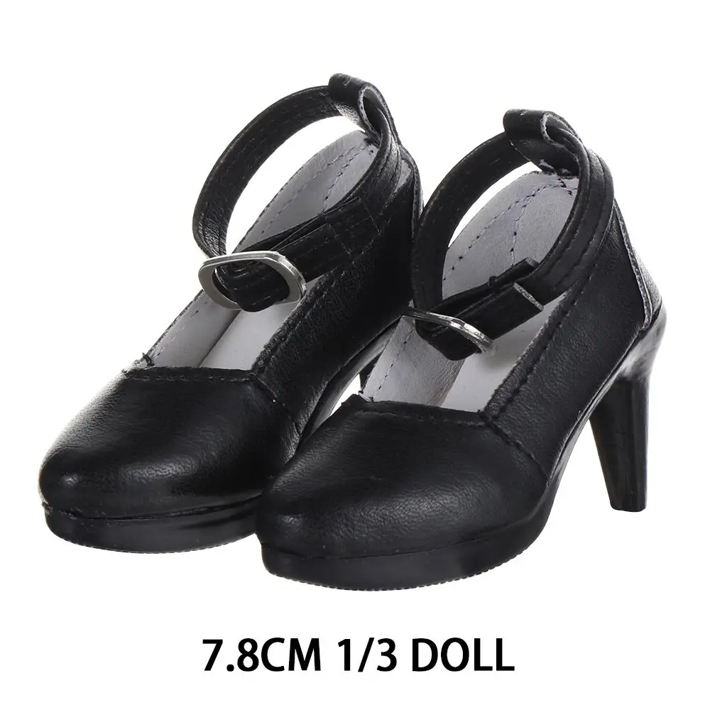 1/3 7.8CM Doll Shoes PU Leather With Different Color Suitable for 60cm Doll Wearing Boots Shoes Doll Play House Accessories