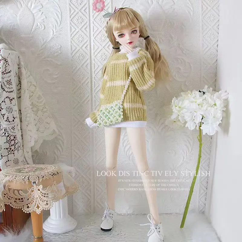 60cm Ye Luo Li Doll Clothes 1/3 bjd Baby Clothes Kitty's Victory Princess Dress JK Uniforms Campus