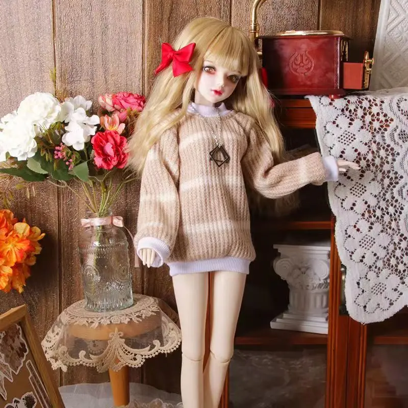 60cm Ye Luo Li Doll Clothes 1/3 bjd Baby Clothes Kitty's Victory Princess Dress JK Uniforms Campus