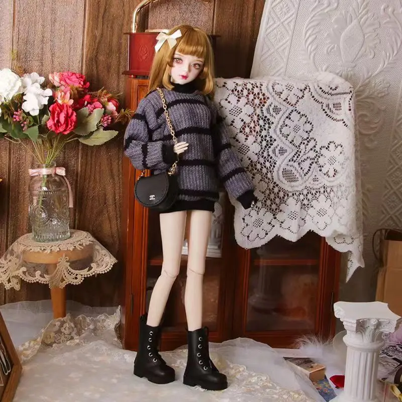 60cm Ye Luo Li Doll Clothes 1/3 bjd Baby Clothes Kitty's Victory Princess Dress JK Uniforms Campus