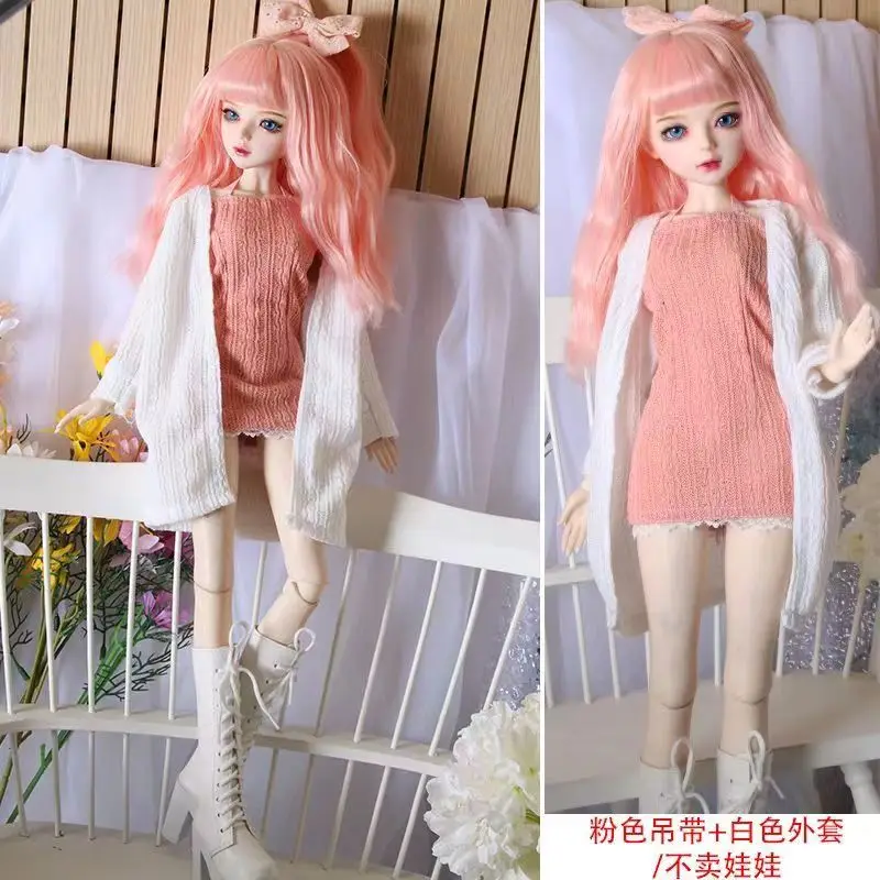 60cm Ye Luo Li Doll Clothes 1/3 bjd Baby Clothes Kitty's Victory Princess Dress JK Uniforms Campus