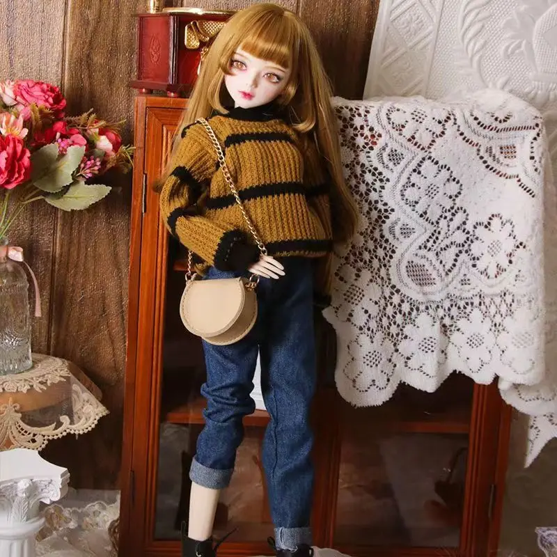 60cm Ye Luo Li Doll Clothes 1/3 bjd Baby Clothes Kitty's Victory Princess Dress JK Uniforms Campus