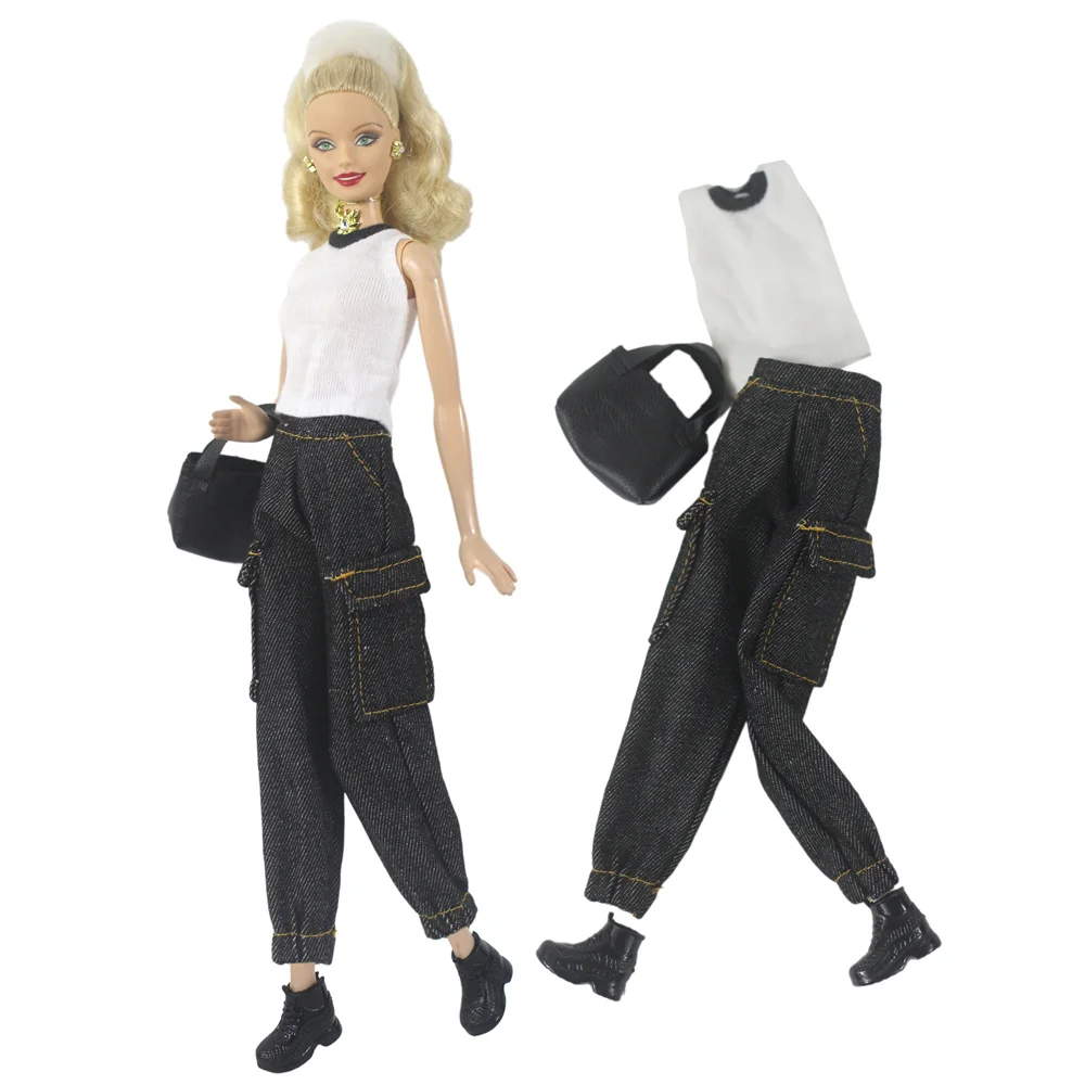 Handmade Doll Clothes Cowboy Clothing Outfit for 11.5 Inch 30cm Doll BJD Clothes Many Style Gifts