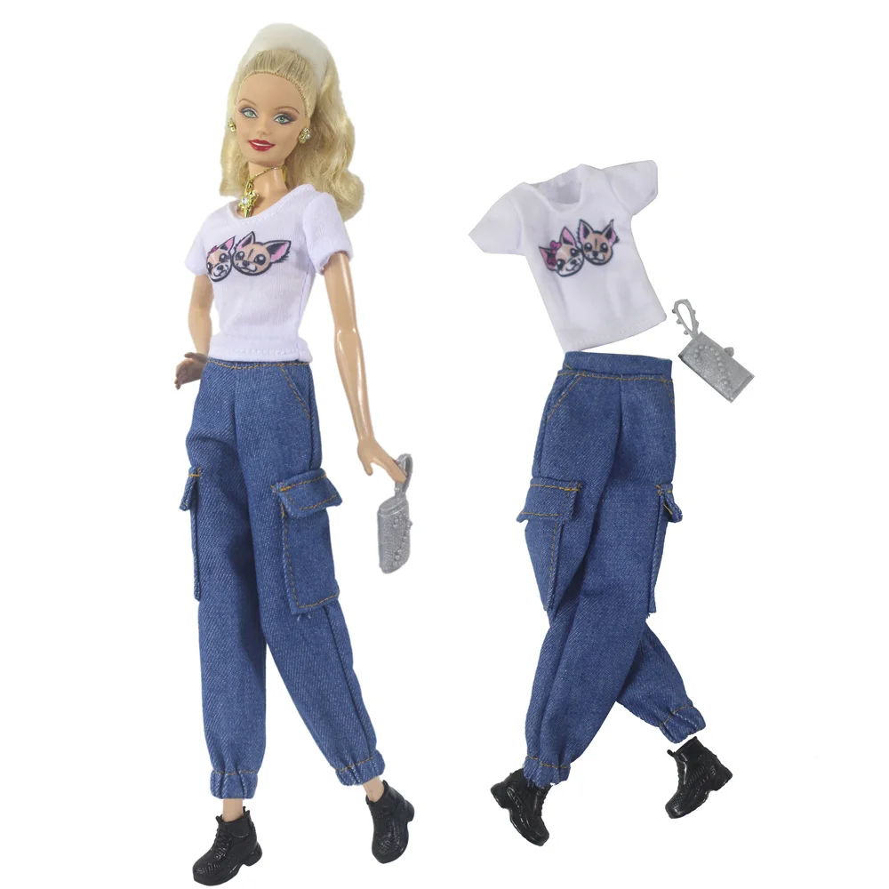 Handmade Doll Clothes Cowboy Clothing Outfit for 11.5 Inch 30cm Doll BJD Clothes Many Style Gifts
