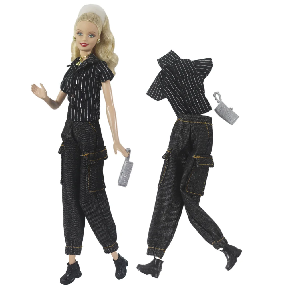 Handmade Doll Clothes Cowboy Clothing Outfit for 11.5 Inch 30cm Doll BJD Clothes Many Style Gifts