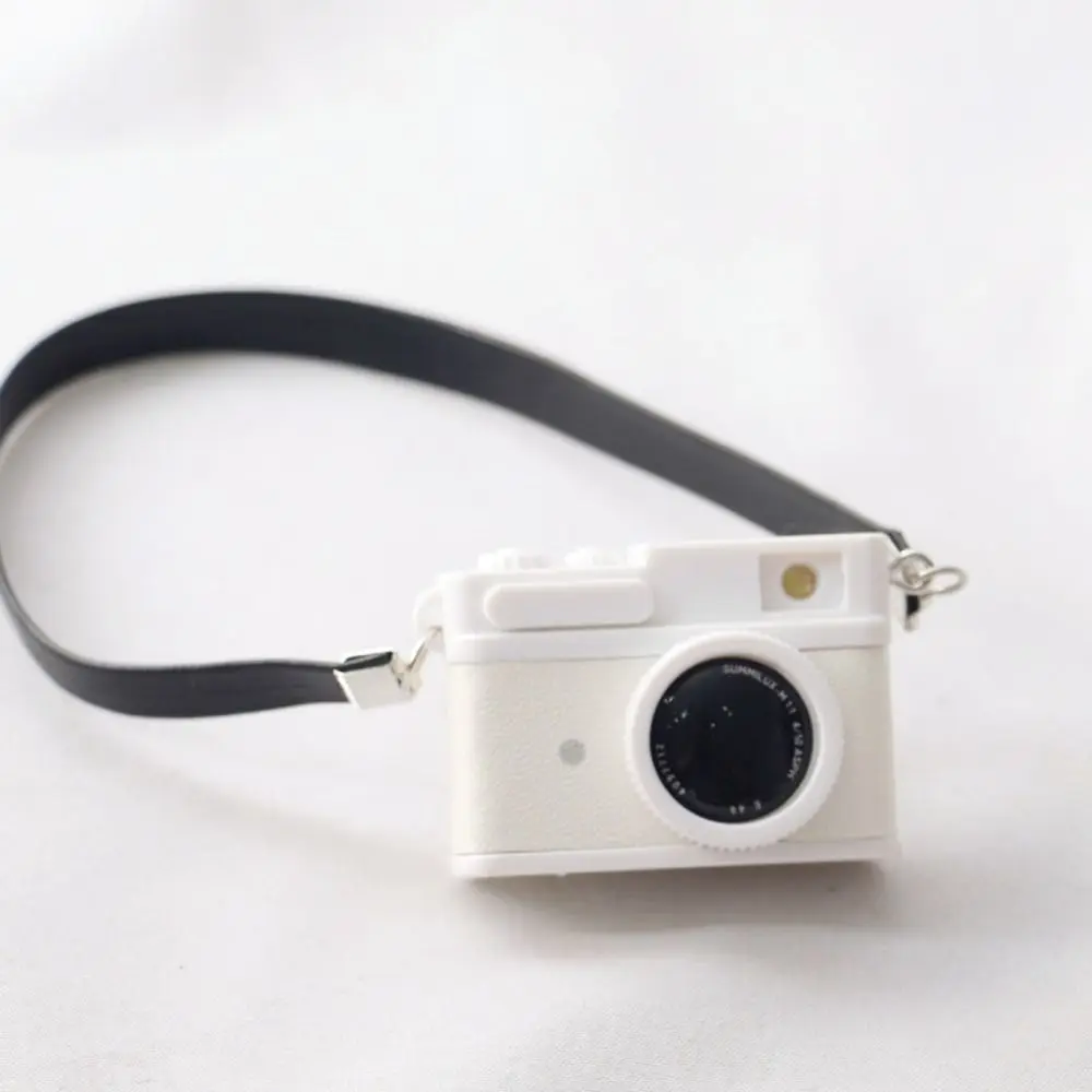 OB11 Doll Accessories Simulation Camera Witn Flash Lamp Electric Retro Camera Model Mini Digital Camera for OB11