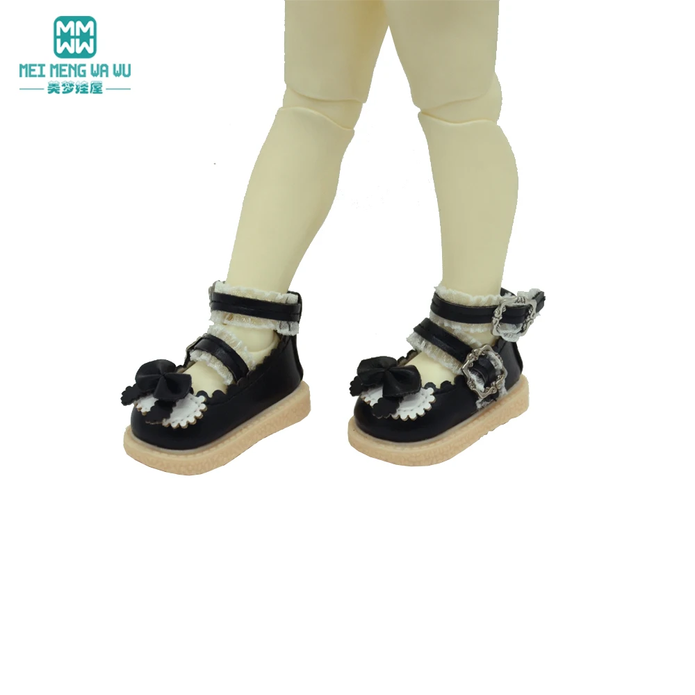 Mini doll Shoes 1/6 BJD YOSD EXO doll FASHION SNOW BOOTS MARTIN BOOTS LEATHER SHOES KIDS HOLIDAY GIFT ACCESSORIES