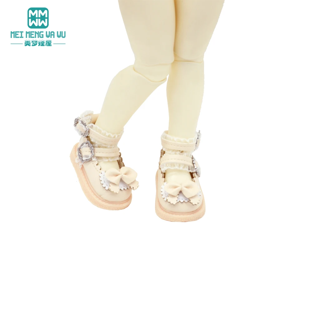Mini doll Shoes 1/6 BJD YOSD EXO doll FASHION SNOW BOOTS MARTIN BOOTS LEATHER SHOES KIDS HOLIDAY GIFT ACCESSORIES