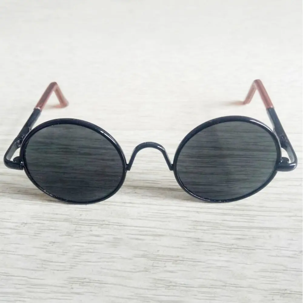 Fashion Glasses For 15~20cm Cotton Dolls Casual Wear Round Frame Plush Doll Eyeglasses for 1/3 1/4 BJD Dolls for Blythe Doll