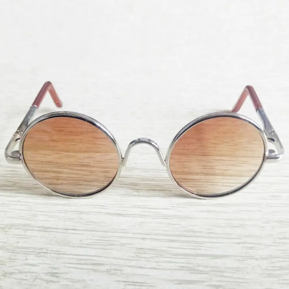 Fashion Glasses For 15~20cm Cotton Dolls Casual Wear Round Frame Plush Doll Eyeglasses for 1/3 1/4 BJD Dolls for Blythe Doll