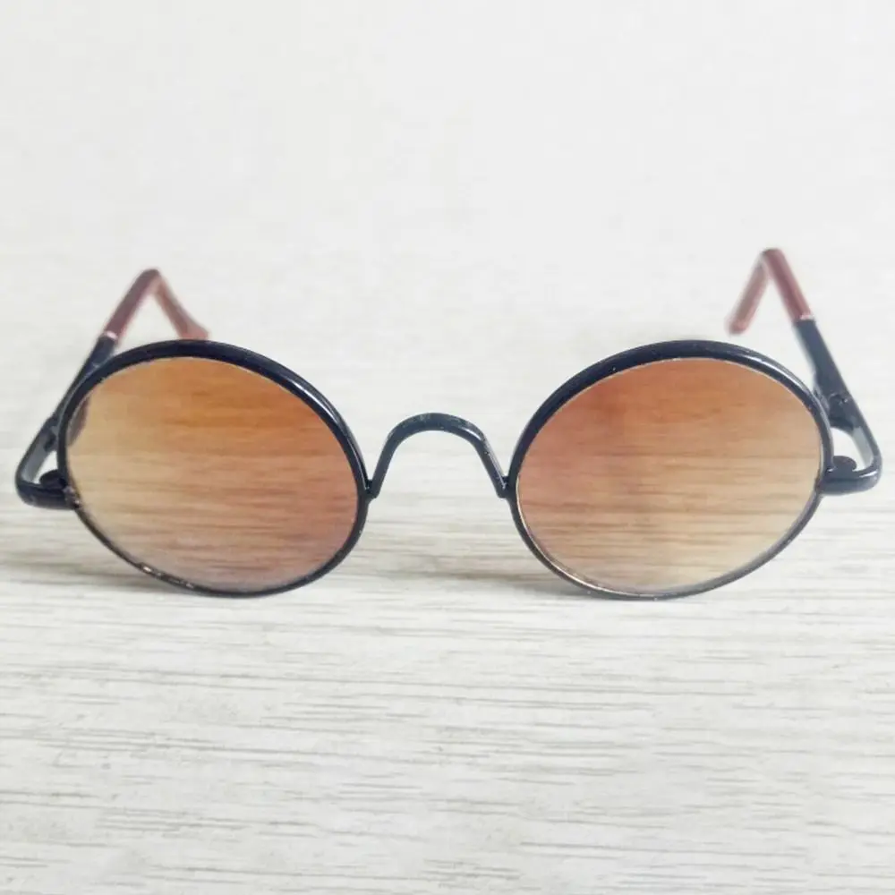 Fashion Glasses For 15~20cm Cotton Dolls Casual Wear Round Frame Plush Doll Eyeglasses for 1/3 1/4 BJD Dolls for Blythe Doll