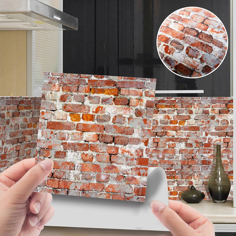 1Pc 1:12 Dollhouse Miniature Grain Floor Wallpaper Tiles Sticker Bathroom Living Room Decor Toy Doll House Accessories