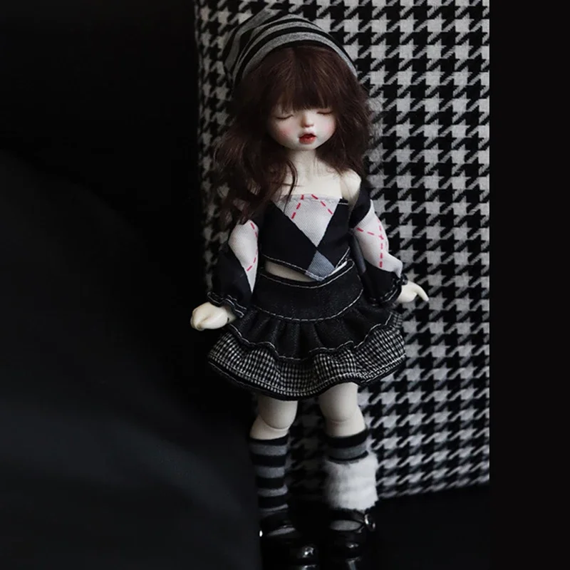 Fashion Cute Casual 30cm Doll Clothes 1/6 BJD Doll Outfit Set Doll Accessories Girl Toy Gift Holiday Gift