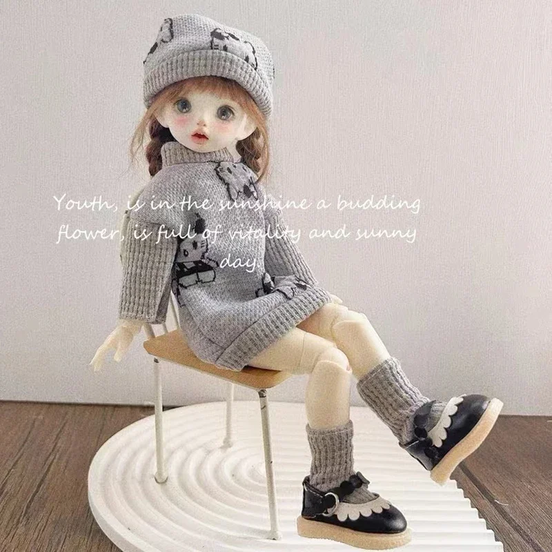 Fashion Cute Casual 30cm Doll Clothes 1/6 BJD Doll Outfit Set Doll Accessories Girl Toy Gift Holiday Gift