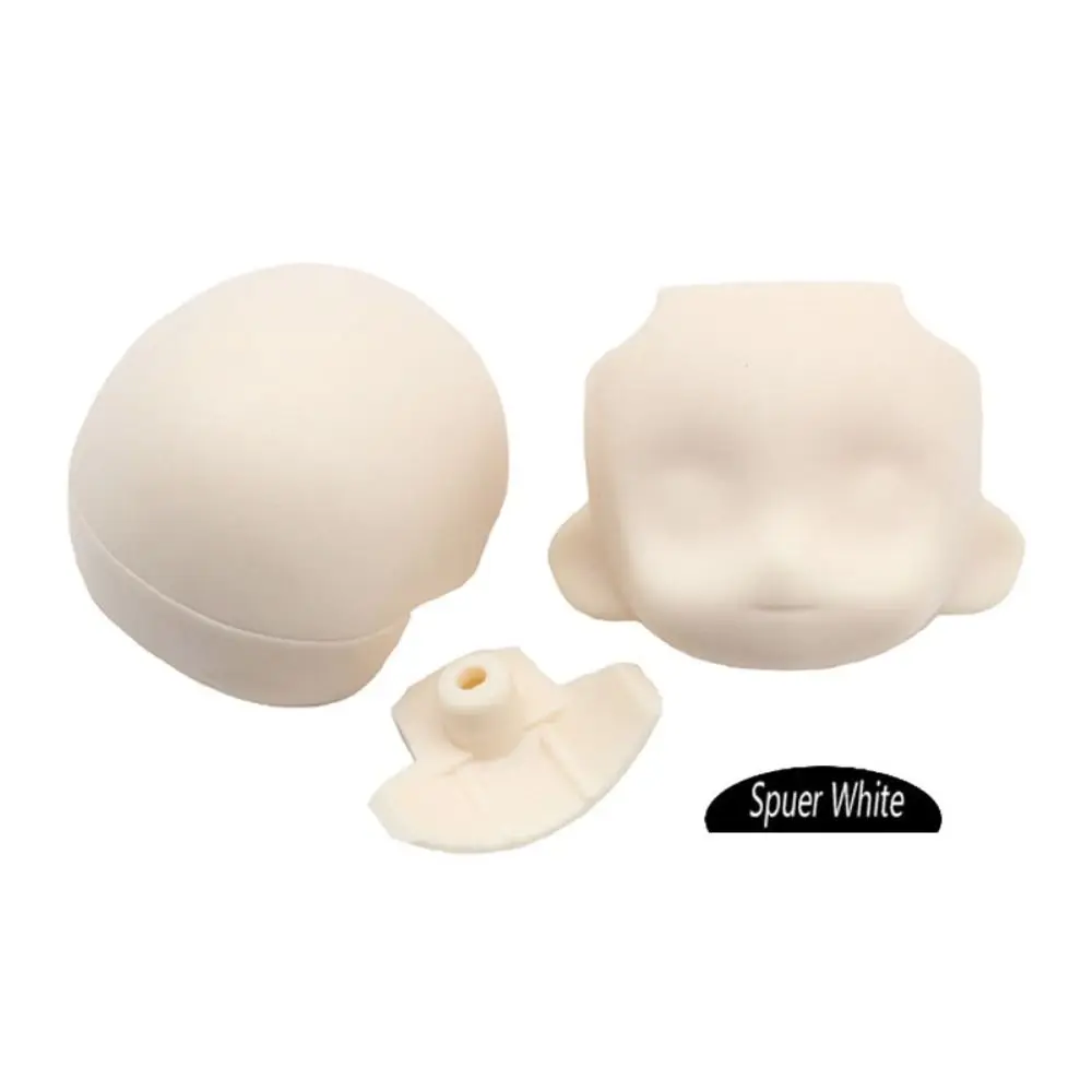 1/11 OB11 Doll Head Including Face Face Support Back Head Body Fit Obitsu11 GSC DOD Dolls 1/12 BJD Dolls Toy Accessories