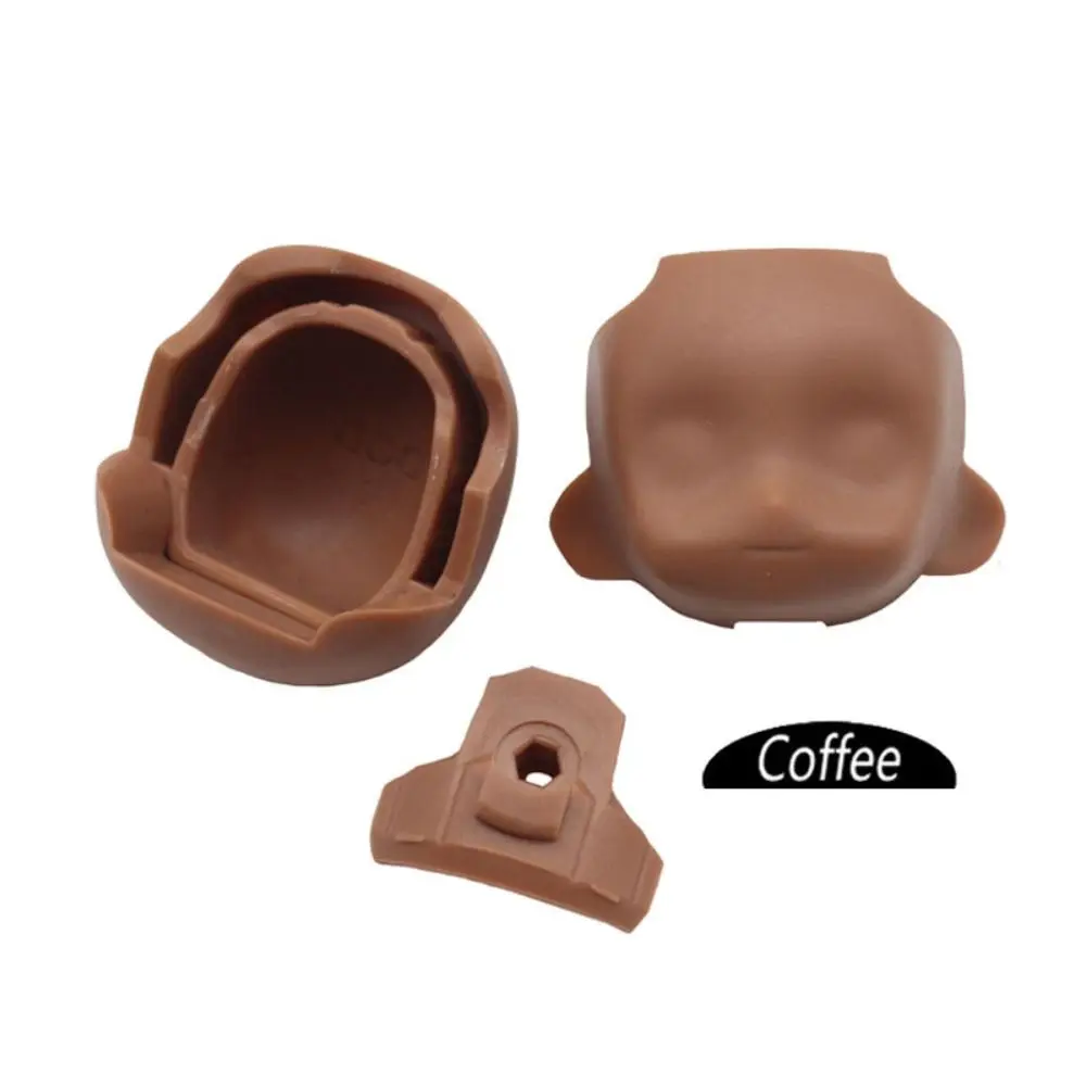 1/11 OB11 Doll Head Including Face Face Support Back Head Body Fit Obitsu11 GSC DOD Dolls 1/12 BJD Dolls Toy Accessories