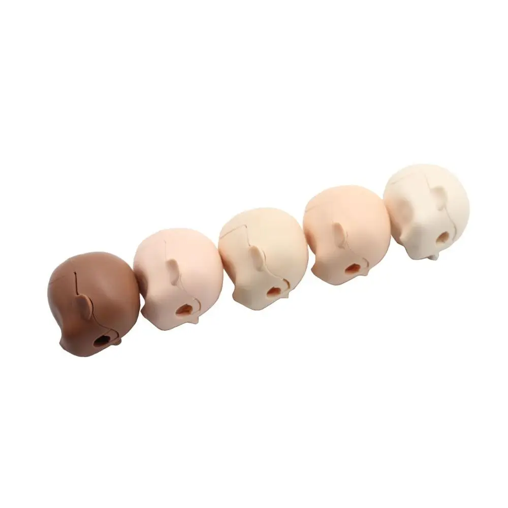 1/11 OB11 Doll Head Including Face Face Support Back Head Body Fit Obitsu11 GSC DOD Dolls 1/12 BJD Dolls Toy Accessories