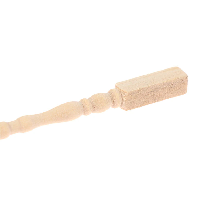 4pcs/lot 1:12 Wooden Dollhouse Table Leg Miniature Furniture Diy Dollhouse Accessories Simulation Table Feet Model Dollhouse Toy