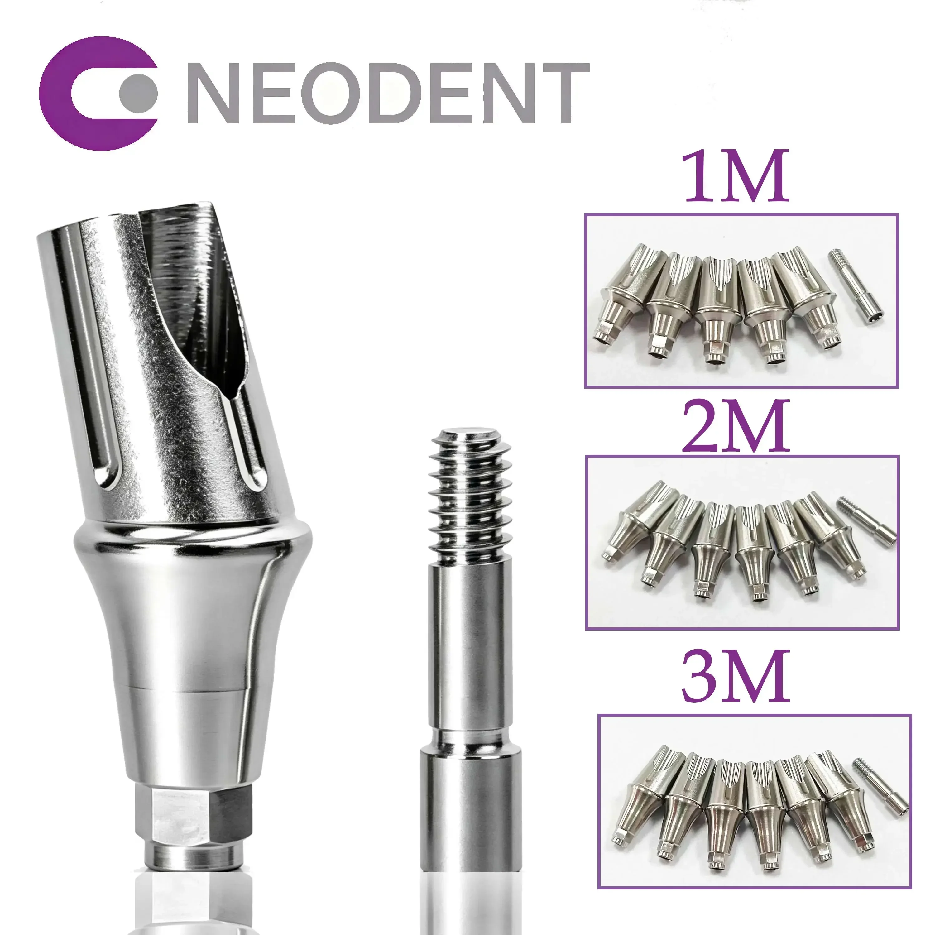 Neodent Grand Morse GM Multi-Unit Abutment | Straight & Angled 17° & 30° Titanium Abutment for Dental Implant Restoration