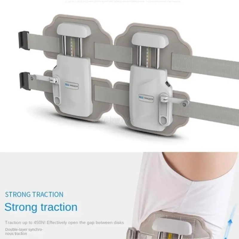 Lumbar Decompression Traction Belt Portable Waist Support Brace Spinal Lumbar Stretching Device Household Waist Support Belt