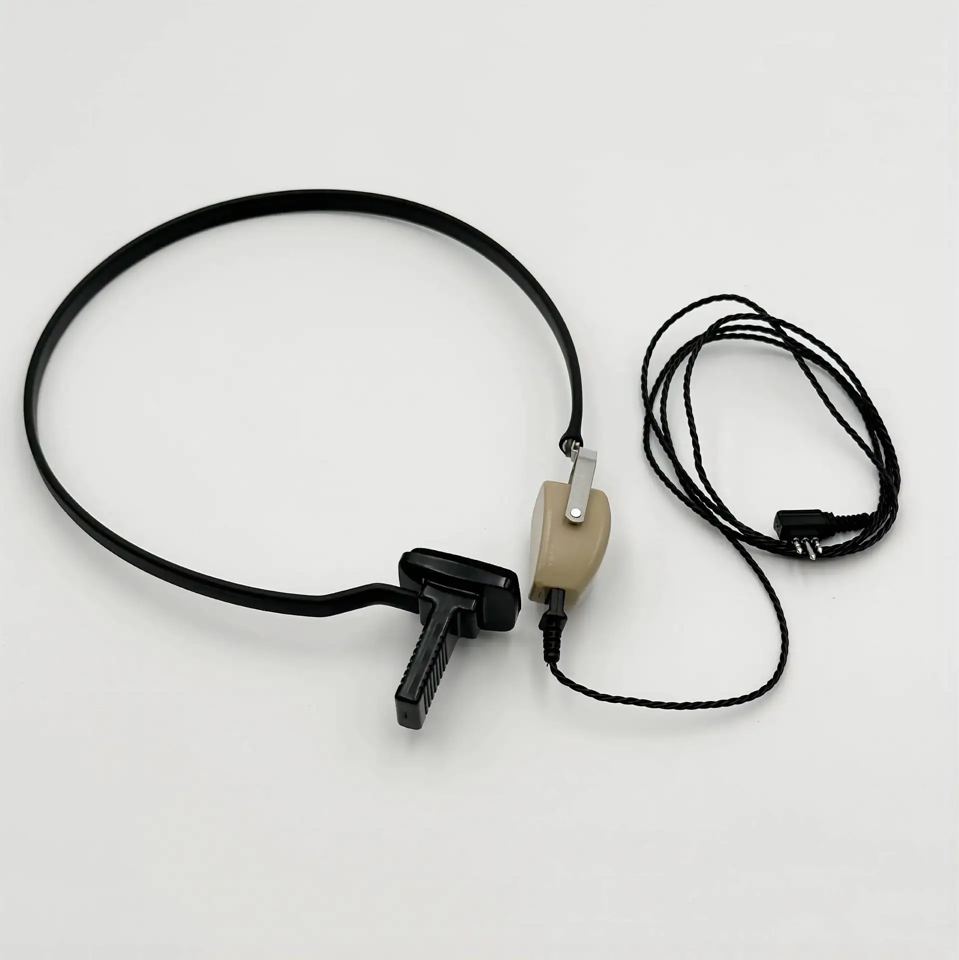 Bone Conductor Receiver Hearing Aid Bone Conduction Headphone Accessory Sound Amplifier 3 Pin Bone Conduction Earphone Headband