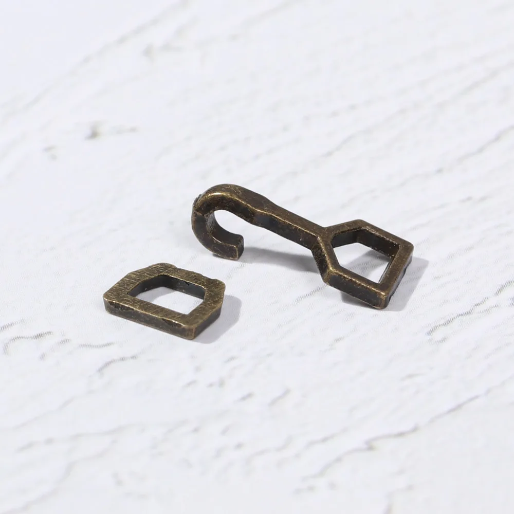 10 Sets Newest Metal 14mm Mini Ultra-small Belt Buckle Doll Bags Buckles Diy Doll Buttons Shoes Accessories