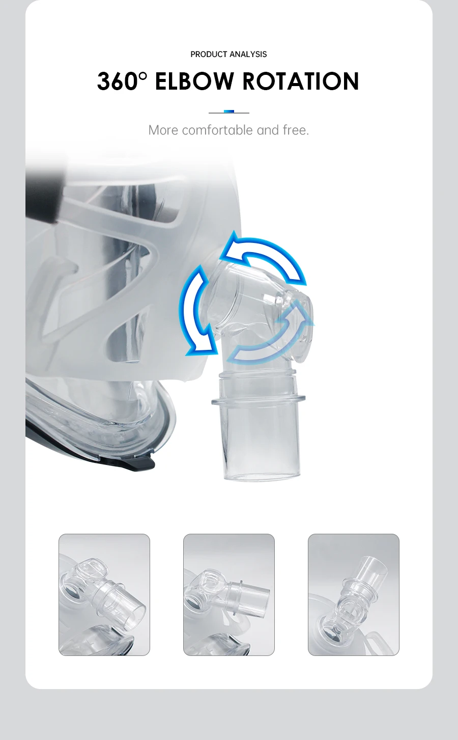 CPAP F1B F1A Full Face Mask Auto CPAP APAP BiPAP Universal Full Face Mask Anti Snoring Apnea Sleep Aiding OSAHS OSAS Nasal Mask