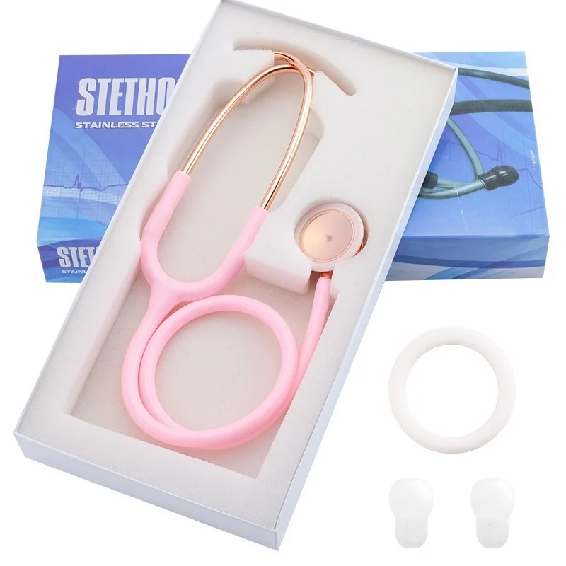 1PCSMedical Color Multifunctional Dual Head Double sided Stethoscope Protective Instrument Accessories Doctor Teaching Equipment