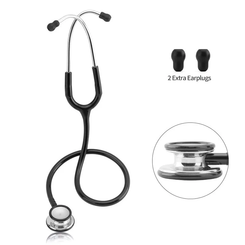 1PCSMedical Color Multifunctional Dual Head Double sided Stethoscope Protective Instrument Accessories Doctor Teaching Equipment