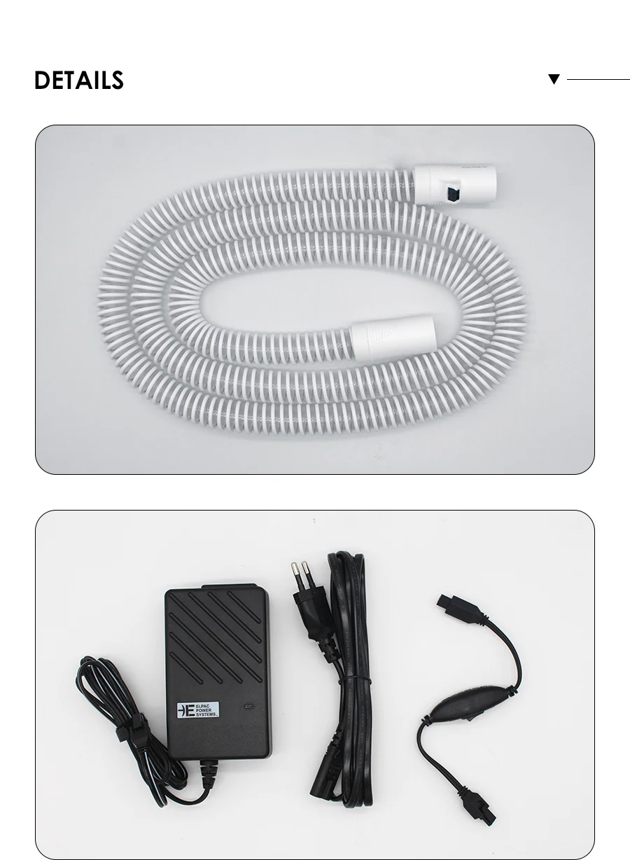 Ventilators For BMC Resmed Heated Tube Hose 70inch 1.8m Respirator Heater Tubing For Sleeping Apnea Anti Sorning Free Shipping