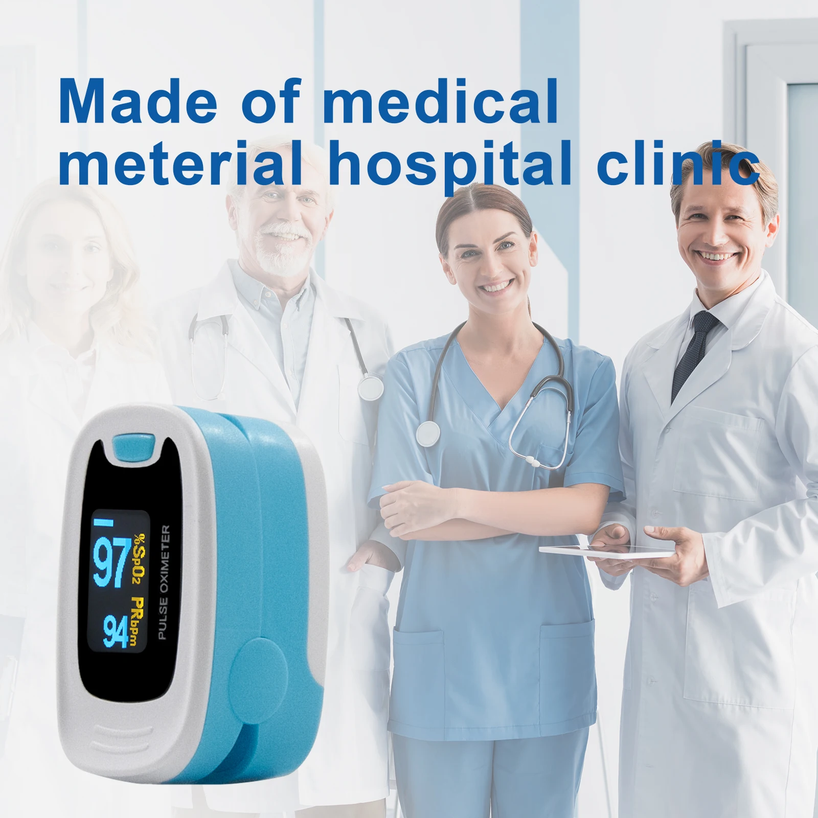 CONTEC Portable Arm Automatic Digital Blood Pressure Monitor FingerTip Pulse Oximeter&Non-Contact Infrared Forehead Thermometer