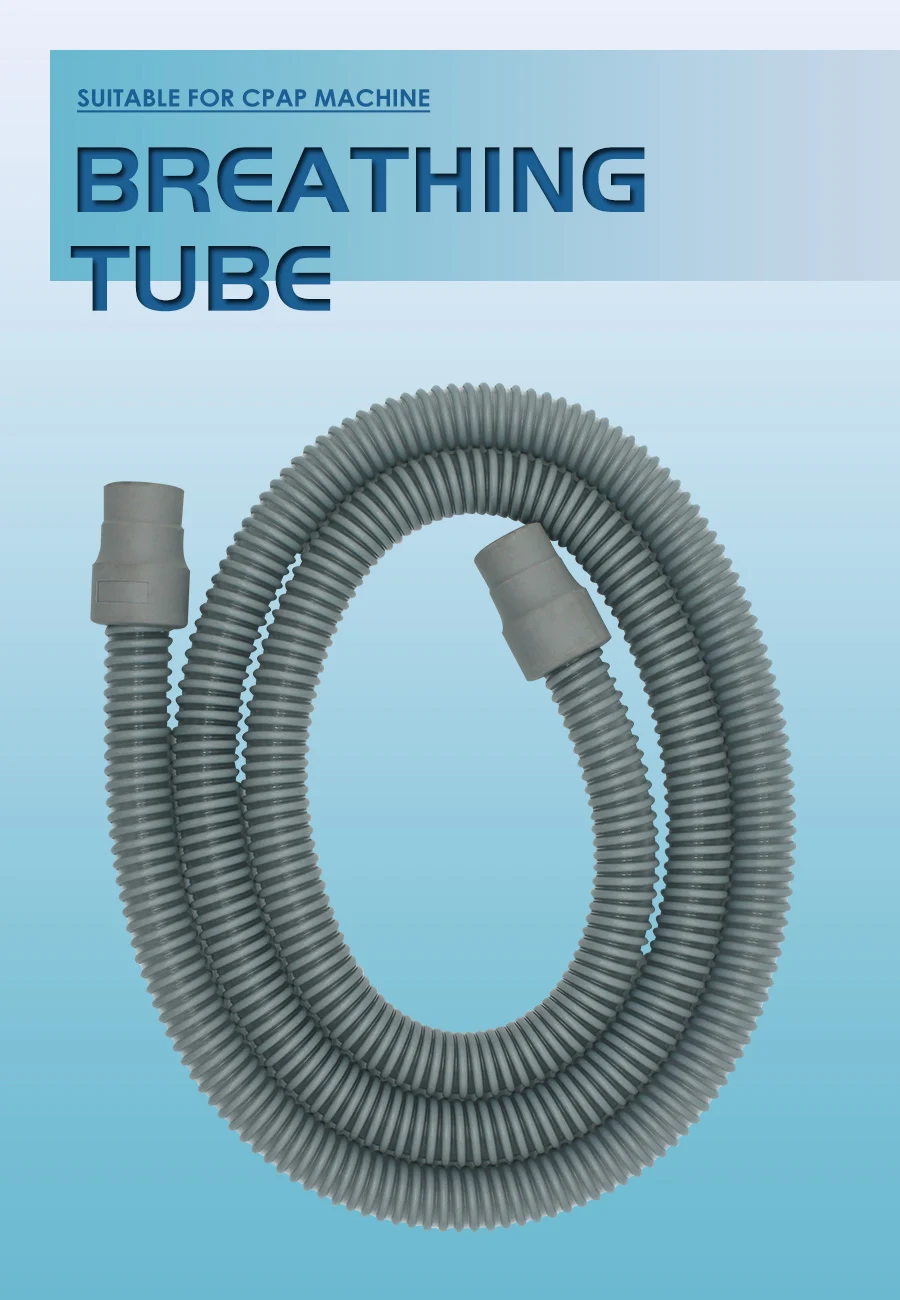 Breathing Mask Tube 2pcs Tubing Flexible Hose Pipe Connect With Respirador And Breathing Mask Apparatus For Sleep Apnea Snoring