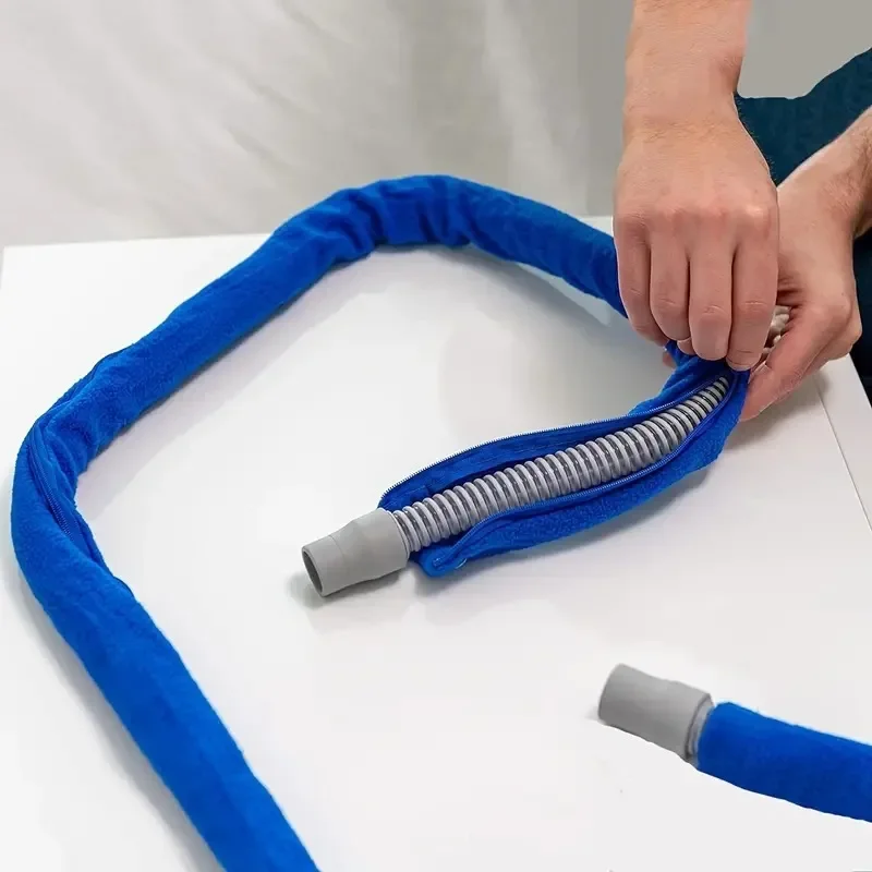 1.8 m CPAP Hose Tube Cover CPAP Hoses Zippered Tubing Wrap Piple Protector CPAP Accessory Prevent Noise Condensation