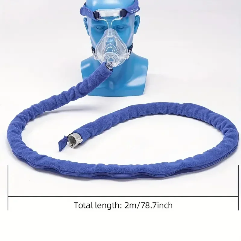 1.8 m CPAP Hose Tube Cover CPAP Hoses Zippered Tubing Wrap Piple Protector CPAP Accessory Prevent Noise Condensation