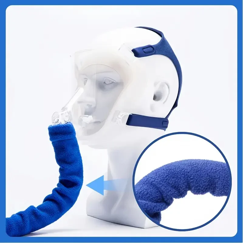 1.8 m CPAP Hose Tube Cover CPAP Hoses Zippered Tubing Wrap Piple Protector CPAP Accessory Prevent Noise Condensation