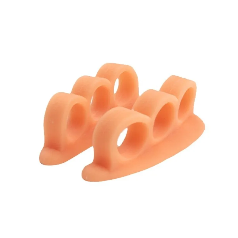Three Holes Snail Toe Divider Cover Comb Toes Overlap Toe Separator cover Hallux Valgus Separate Orthodontic appliance Silicone