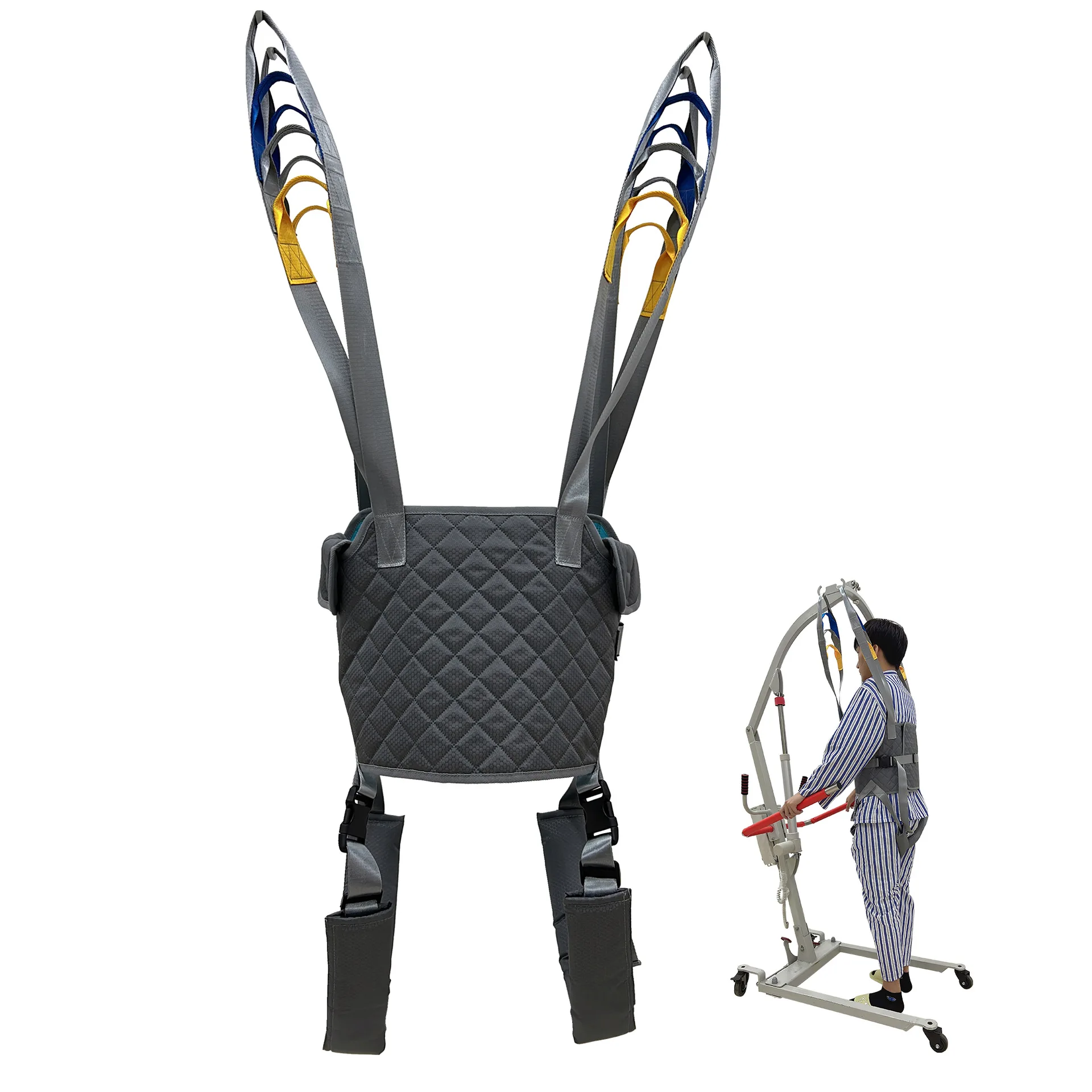 Patients Disabilities Walking Sling Rehabilitation Walking Training Displacement Machine Lifting Equipment Adjustable Sling